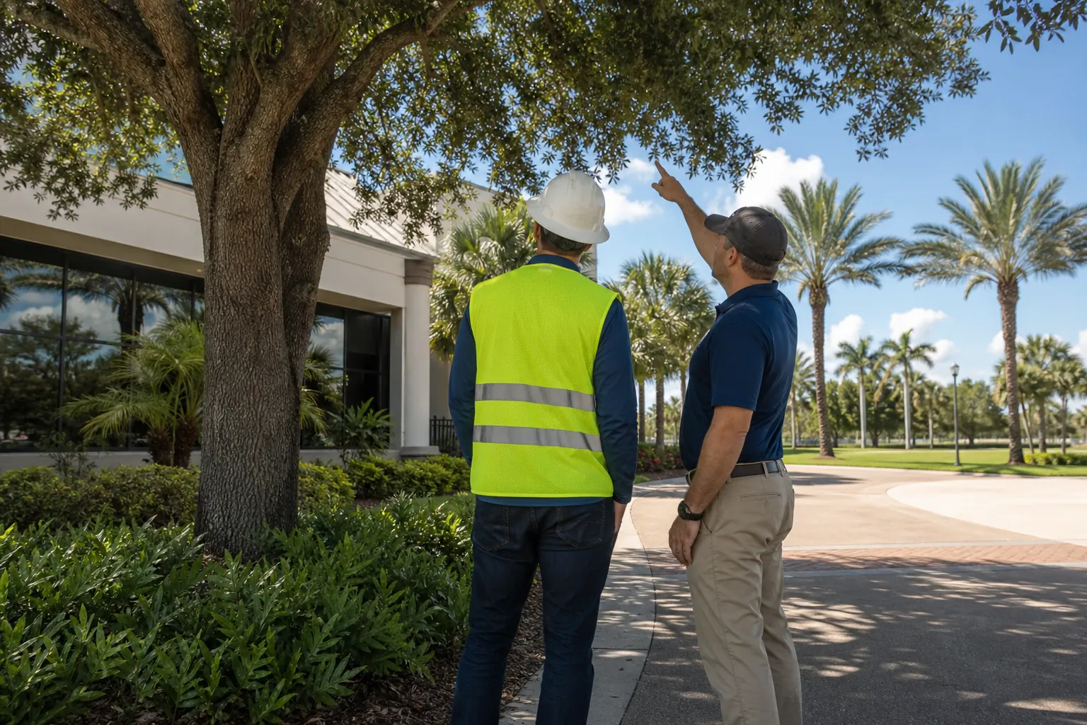 Arrange A Site Walk Before Routine Work Begins in Florida Editorial illustration of Arrange A Site Walk Before Routine Work Begins in Florida