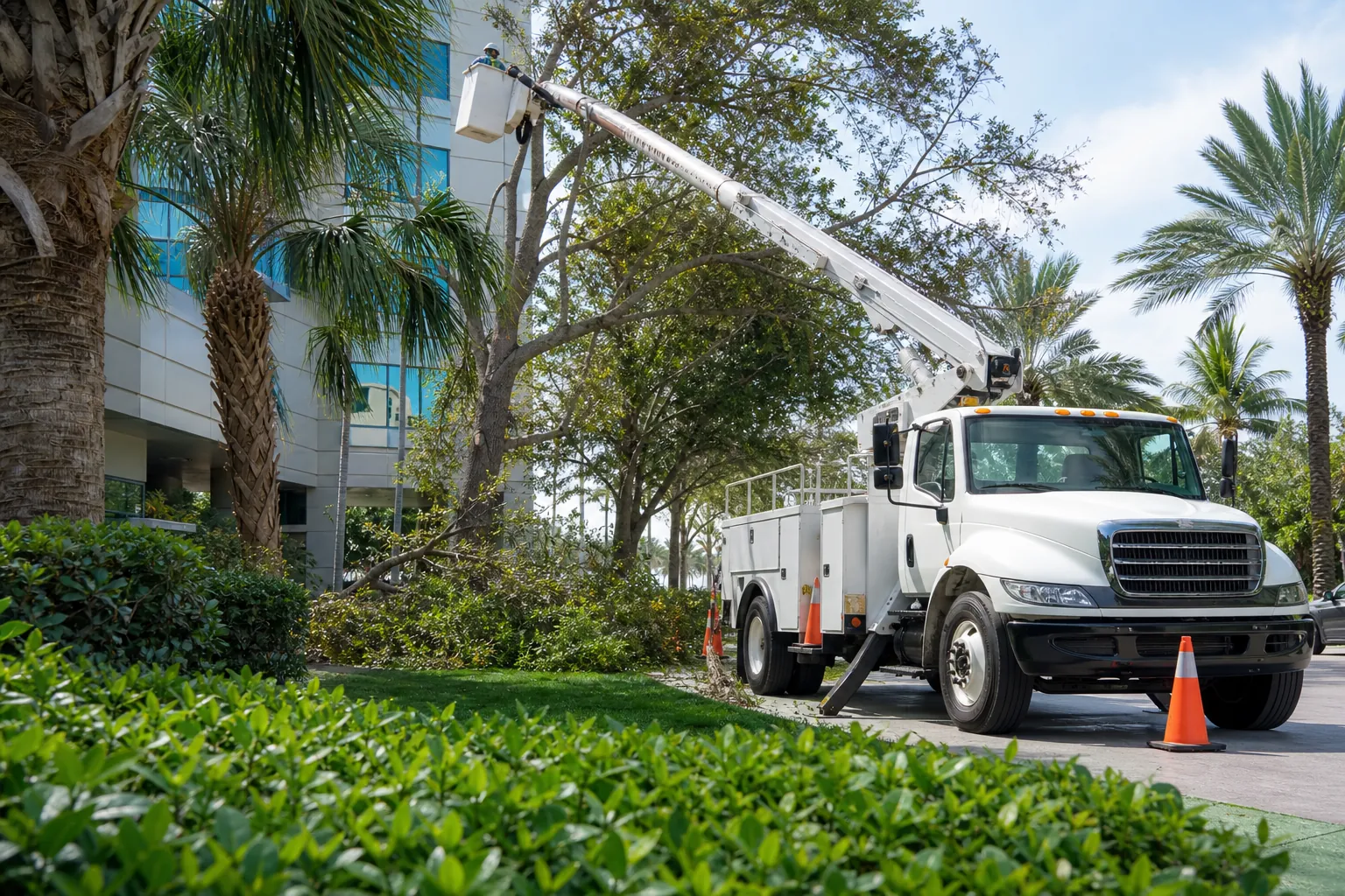 How to manage a commercial tree service vendor transition in Florida Editorial illustration of How to manage a commercial tree service vendor transition in Florida